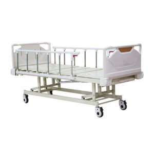 3 cranks manual hospital bed