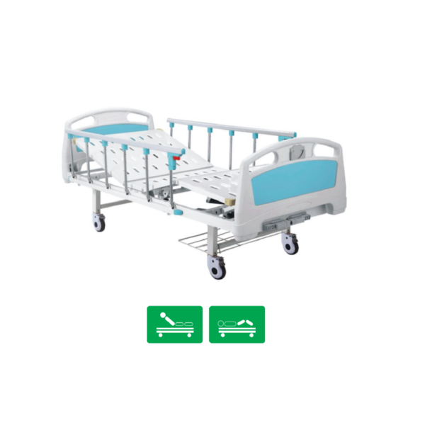 2 cranks hospital bed