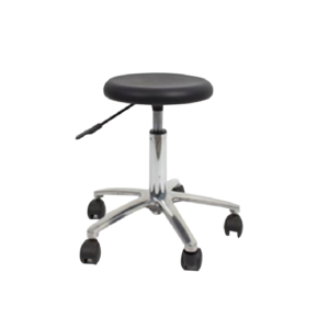 Round doctor stool height adjustable