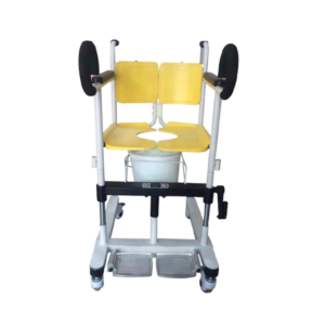 Patient transfer chair commode