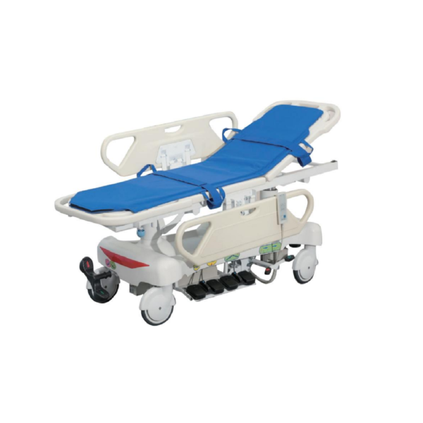 Electric stretcher used in hospital