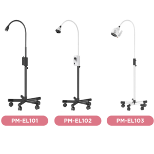 different types of mobile exam lamps