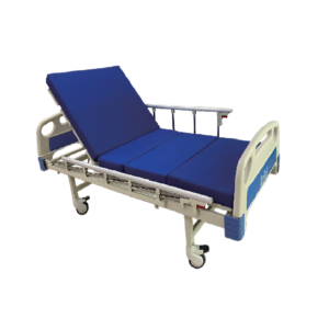 single crank hospital bed