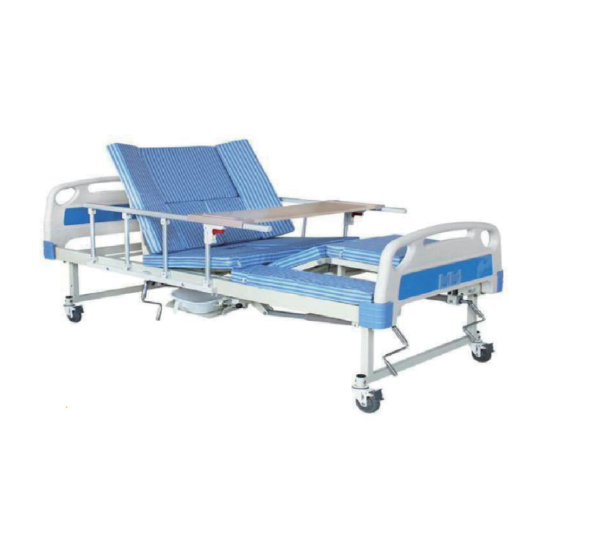 home care bed with toilet